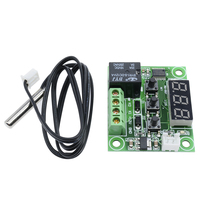 W1209 inteligentny cyfrowy termostat termometr 5V 12V wewnętrzna temperatura zewnętrzna kontroler samochodowy Regulator termiczny stacja pogodowa 5